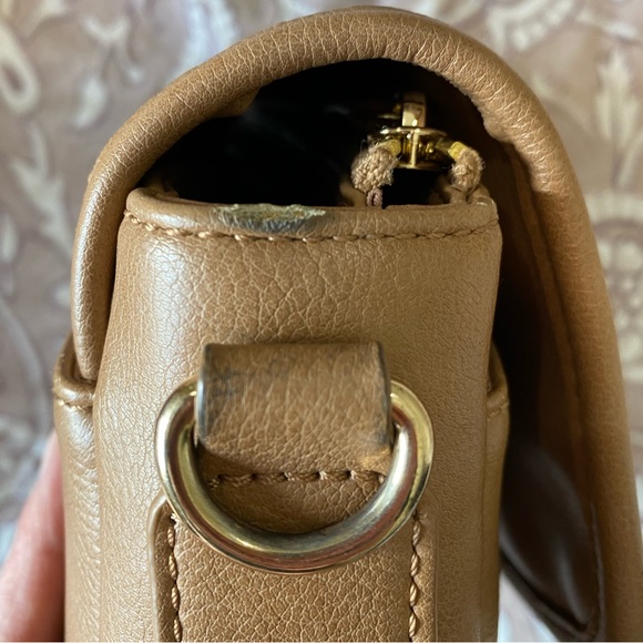 MĀEDN | Camel Everyday Crossbody Leather Purse & Card Wallet | VGUC | One Size - Picture 9 of 12